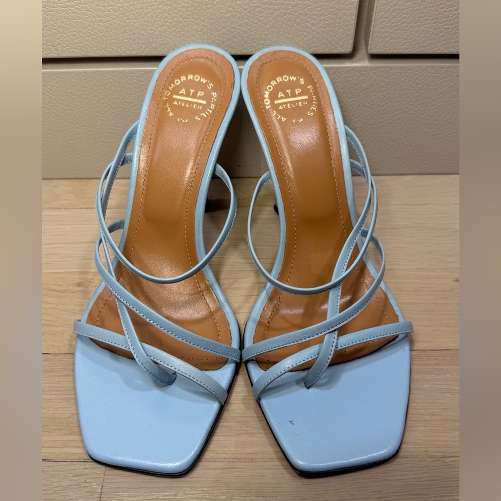 ATP Women's Ice Blue Strappy Sandals